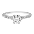18K White Gold 0.50 Carat Diamond Ring Fine Jewellery Modaselle