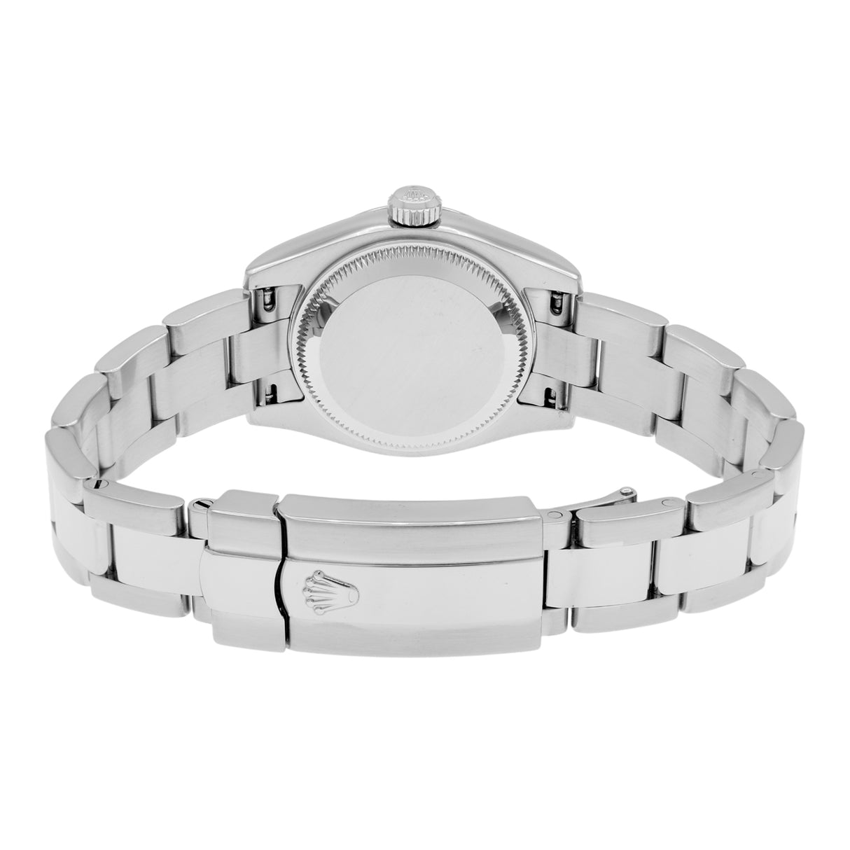 Rolex Stainless Steel 18K White Gold Datejust 26 179174