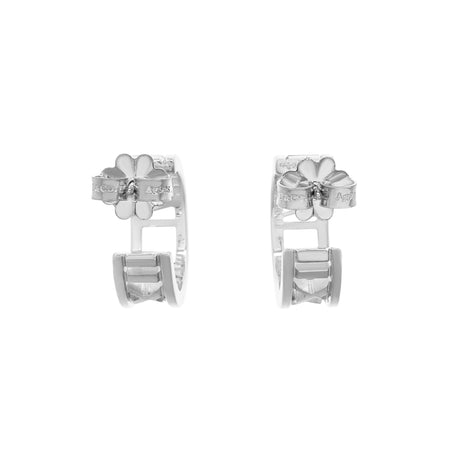 Tiffany & Co. Sterling Silver Atlas Hoop Earrings Designer Jewellery Tiffany and Co