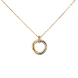 Cartier 18K Diamond Trinity Pendant Necklace Designer Jewellery Cartier