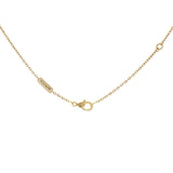 Van Cleef & Arpels 18K Yellow Gold Diamond Vintage Alhambra Pendant Necklace Designer Jewellery Van Cleef and Arpels