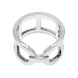 Hermes Sterling Silver Medium Ever Chaine D'Ancre Ring Designer Jewellery Hermes