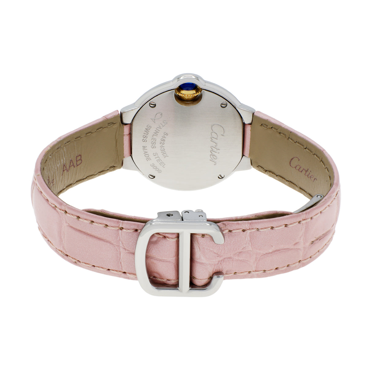 Cartier Stainless Steel Ballon Bleu 28mm Quartz 3009 Watches Cartier