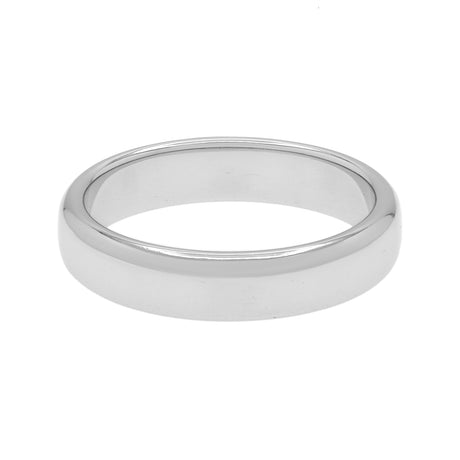 Tiffany & Co. Platinum 4.5mm Wedding Band Ring Designer Jewellery Tiffany and Co
