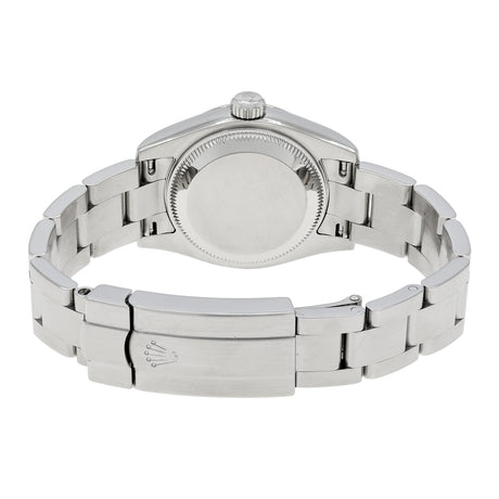 Rolex Stainless Steel 18K White Gold Ladies Oyster Perpetual 176234 Watches Rolex