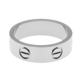 Cartier 18K White Gold Classic Love Ring Designer Jewellery Cartier