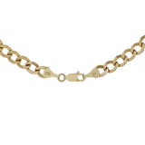 14k Yellow Gold Curb Link Chain Fine Jewellery Modaselle