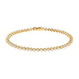 14K Yellow Gold 2.65 Carat Tennis Bracelet Fine Jewellery Modaselle