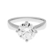 Platinum 2.01 Carat Solitaire Diamond Ring Fine Jewellery Modaselle