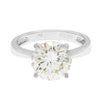 18K White Gold 2.36 Carat Diamond Solitaire Ring Fine Jewellery Modaselle