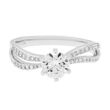 18K White Gold 1.01 Carat Diamond Ring Fine Jewellery Modaselle