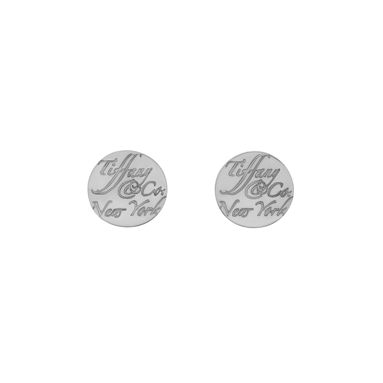 Tiffany & Co. Sterling Silver Notes Earrings – Modaselle
