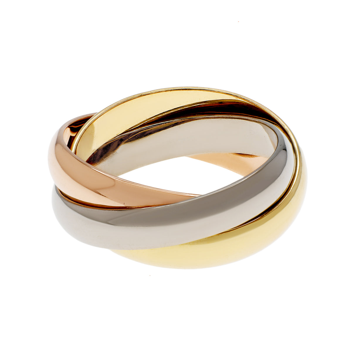 Cartier 18K Classic Trinity Ring Designer Jewellery Cartier