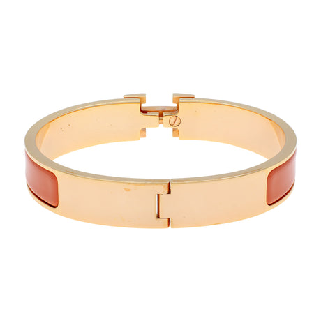 Hermes Narrow Clic H Bracelet Designer Jewellery Hermes