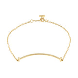 Tiffany & Co. 18K Yellow Gold T Smile Bracelet Designer Jewellery Tiffany and Co