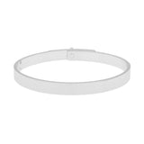 Hermes 18K White Gold Diamond Kelly Bracelet SM Designer Jewellery Hermes