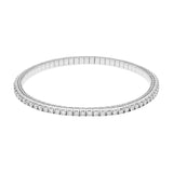 14K White Gold 3.02ct Expansion Diamond Tennis Bracelet Fine Jewellery Modaselle