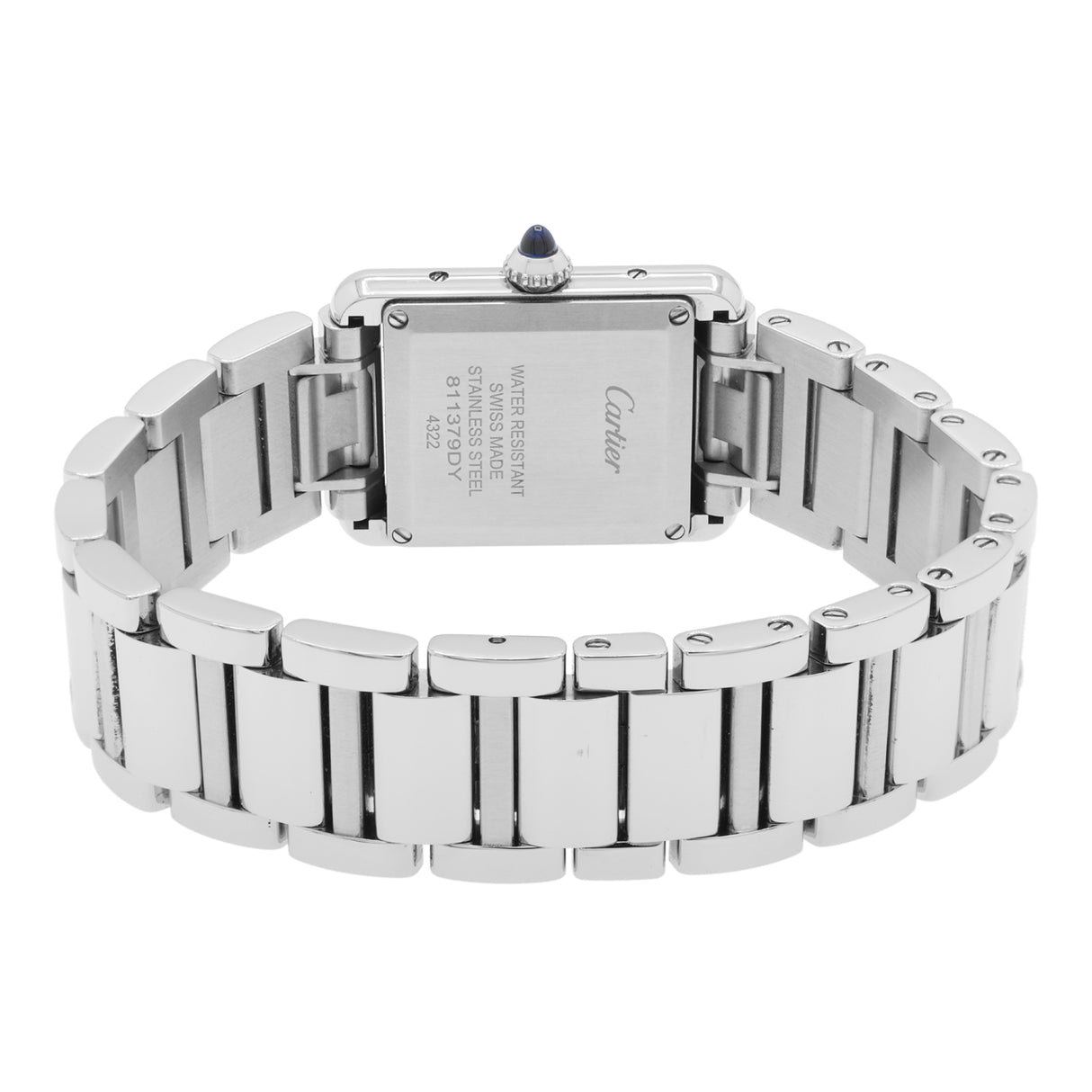 Cartier Stainless Steel Tank Must Small Quartz WSTA0051