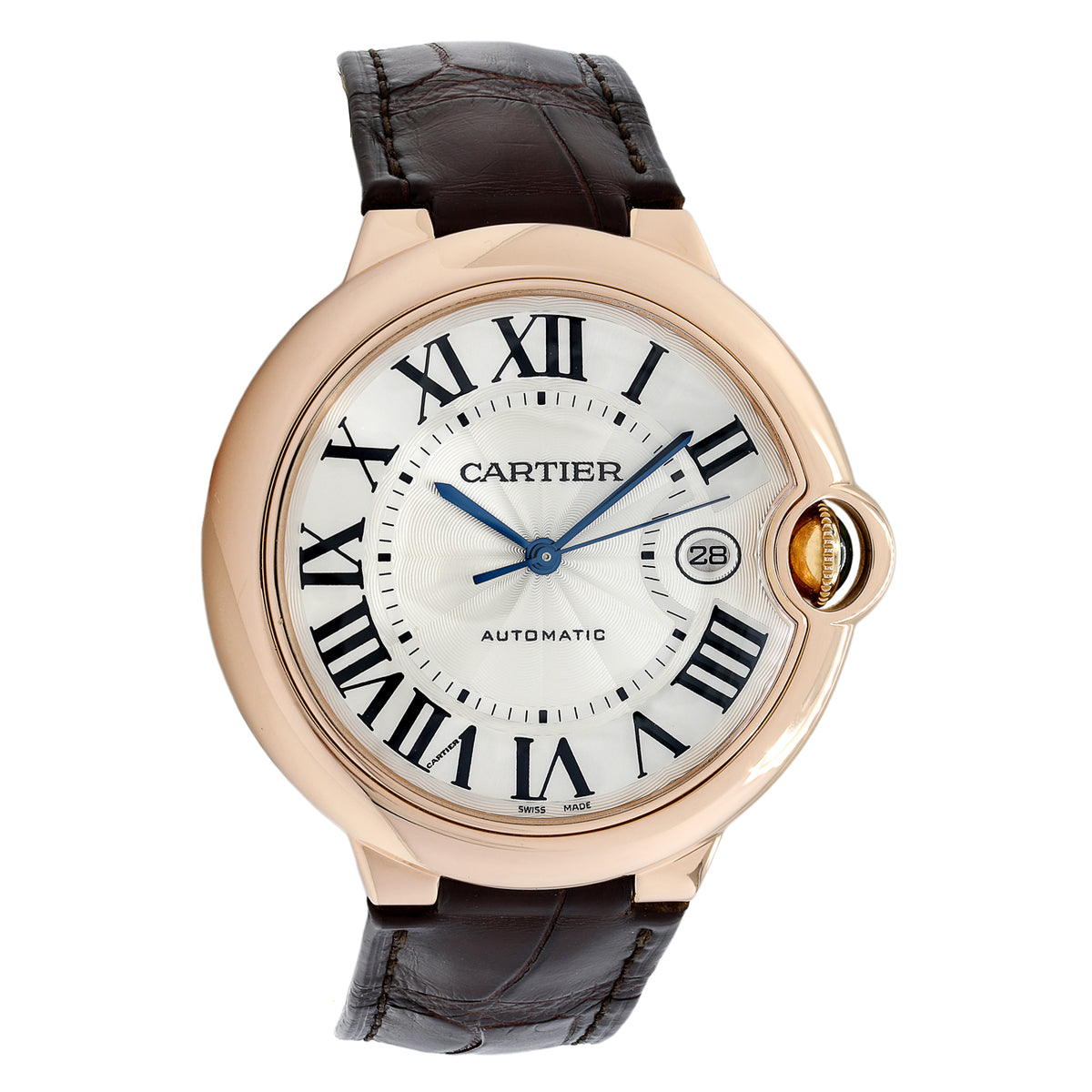 Cartier 18K Rose Gold Ballon Bleu 42mm W6900651 Watches Cartier