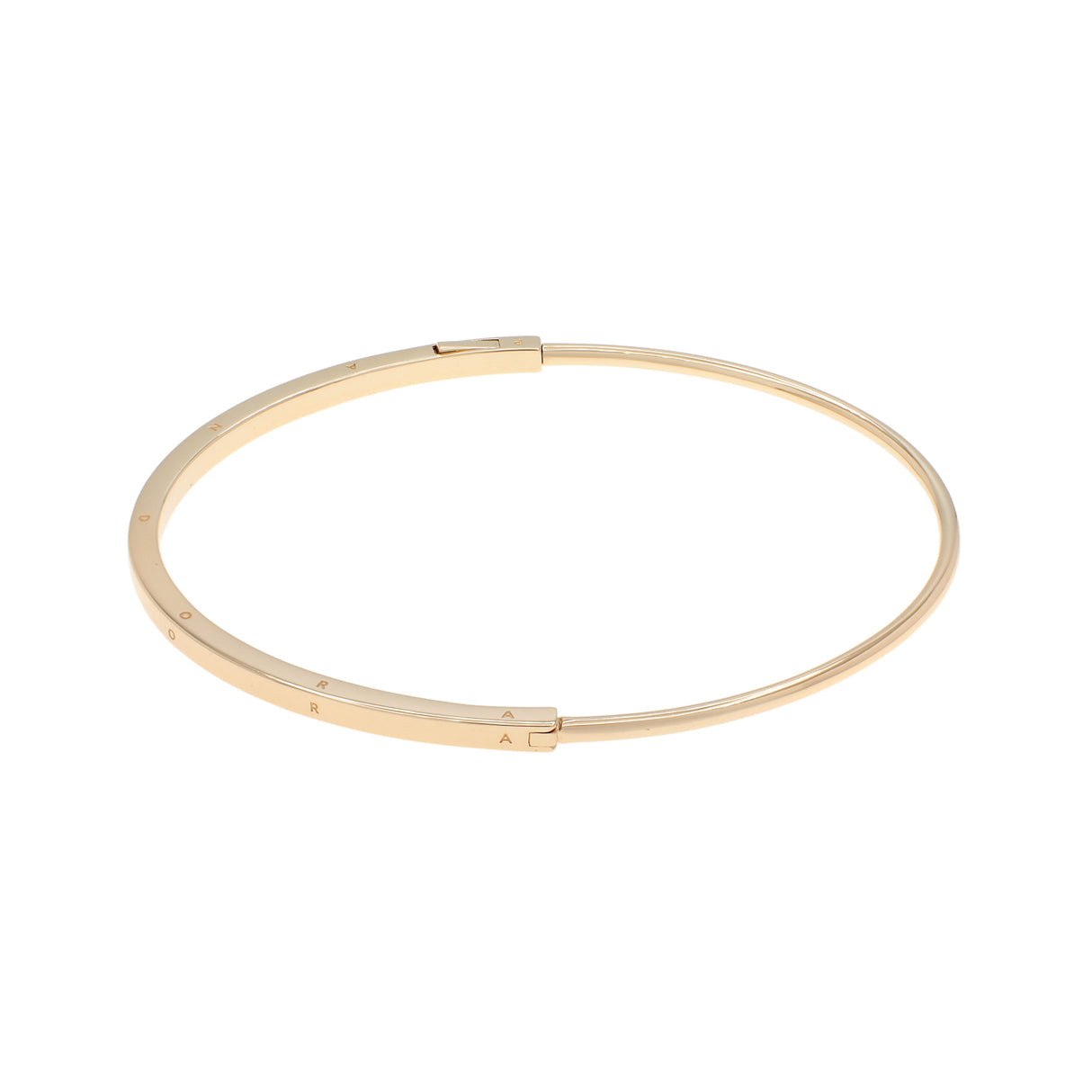 Pandora 14K Yellow Gold Signature ID Bangle Fine Jewellery Modaselle