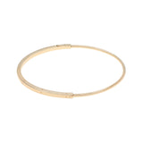Pandora 14K Yellow Gold Signature ID Bangle Fine Jewellery Modaselle