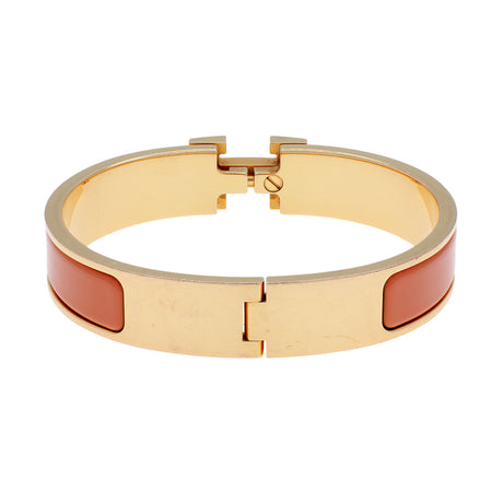 Hermes Narrow Clic H Bracelet Designer Jewellery Hermes