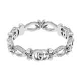 Gucci 18K White Gold Diamond Flora Ring Designer Jewellery Gucci