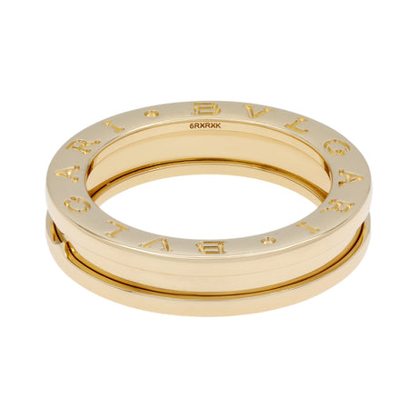 Bulgari 18K Yellow Gold B.zero1 One-Band Ring Designer Jewellery Bulgari