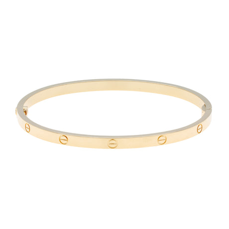 Cartier 18K Yellow Gold Small Love Bracelet Bracelets Cartier