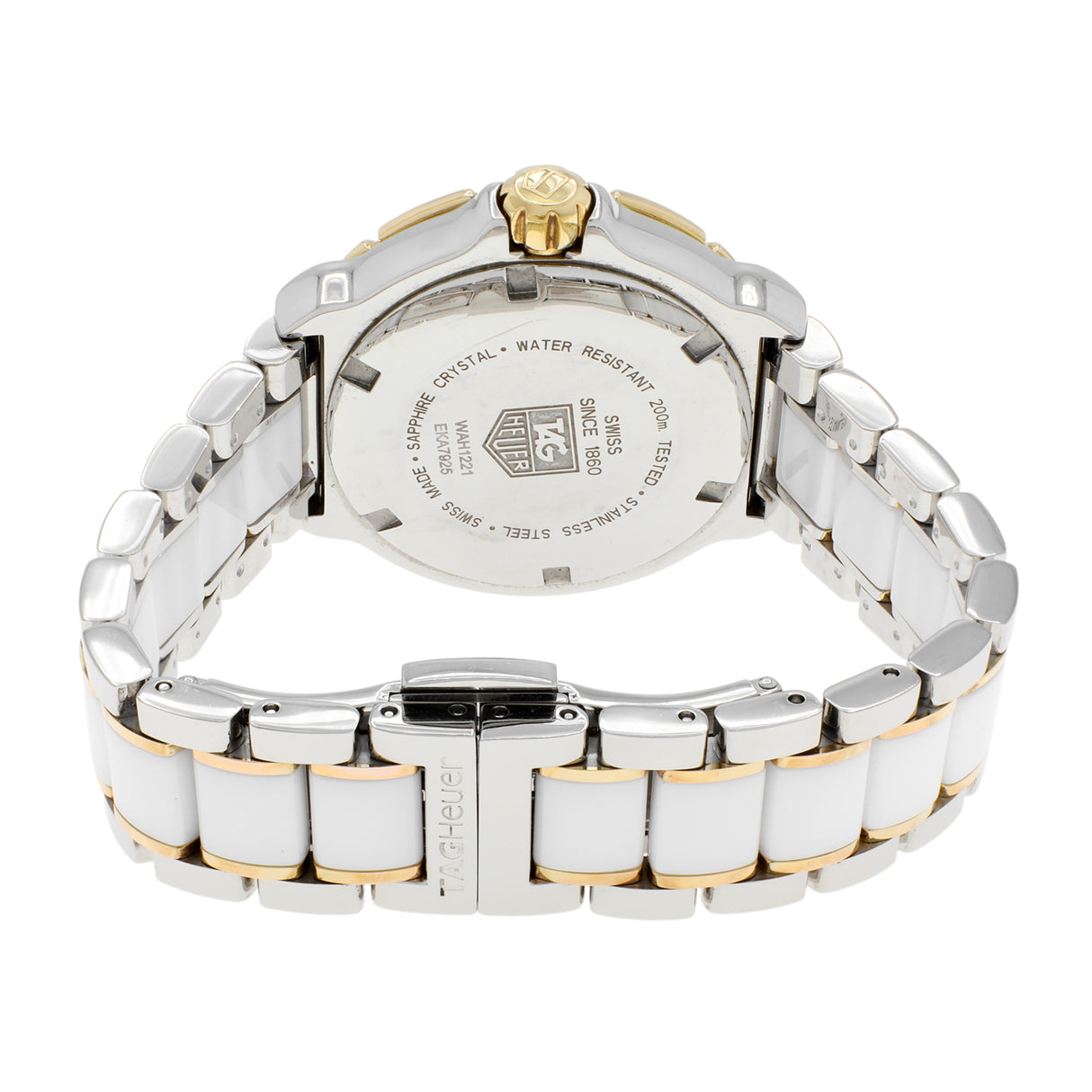 Tag Heuer Stainless Steel Ceramic Diamond Formula 1 Quartz WAH1221 Watches Tag Heuer