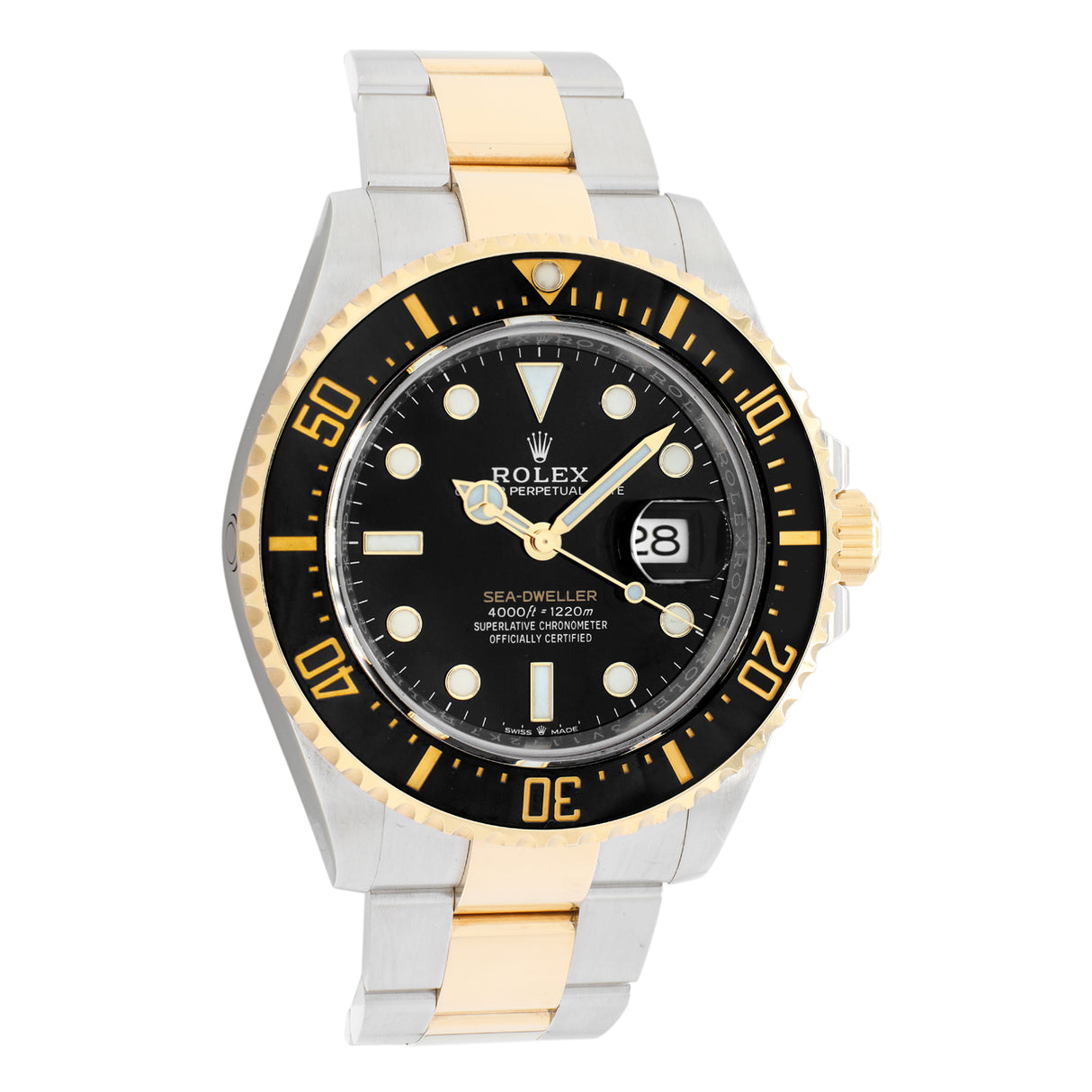 Rolex 18K Yellow Gold Stainless Steel Sea-Dweller 126603