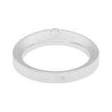 Cartier 18K White Gold 0.21 Carat Diamond Solitaire Ring Designer Jewellery Cartier