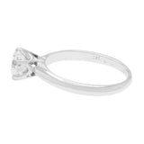 18K White Gold 0.70 Carat Diamond Solitaire Ring Fine Jewellery Modaselle