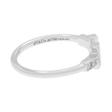 Tiffany & Co. 18K White Gold T Wire Diamond Ring Designer Jewellery Tiffany and Co