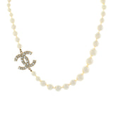 Chanel Pearl CC Choker Necklace Designer Jewellery Chanel