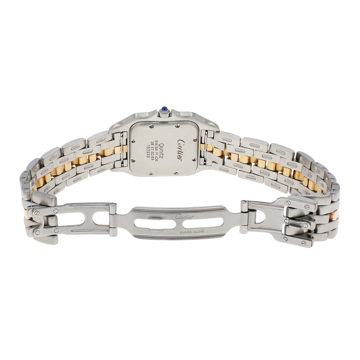 Cartier Stainless Steel 18K Yellow Gold Panthere 183949 Watches Cartier
