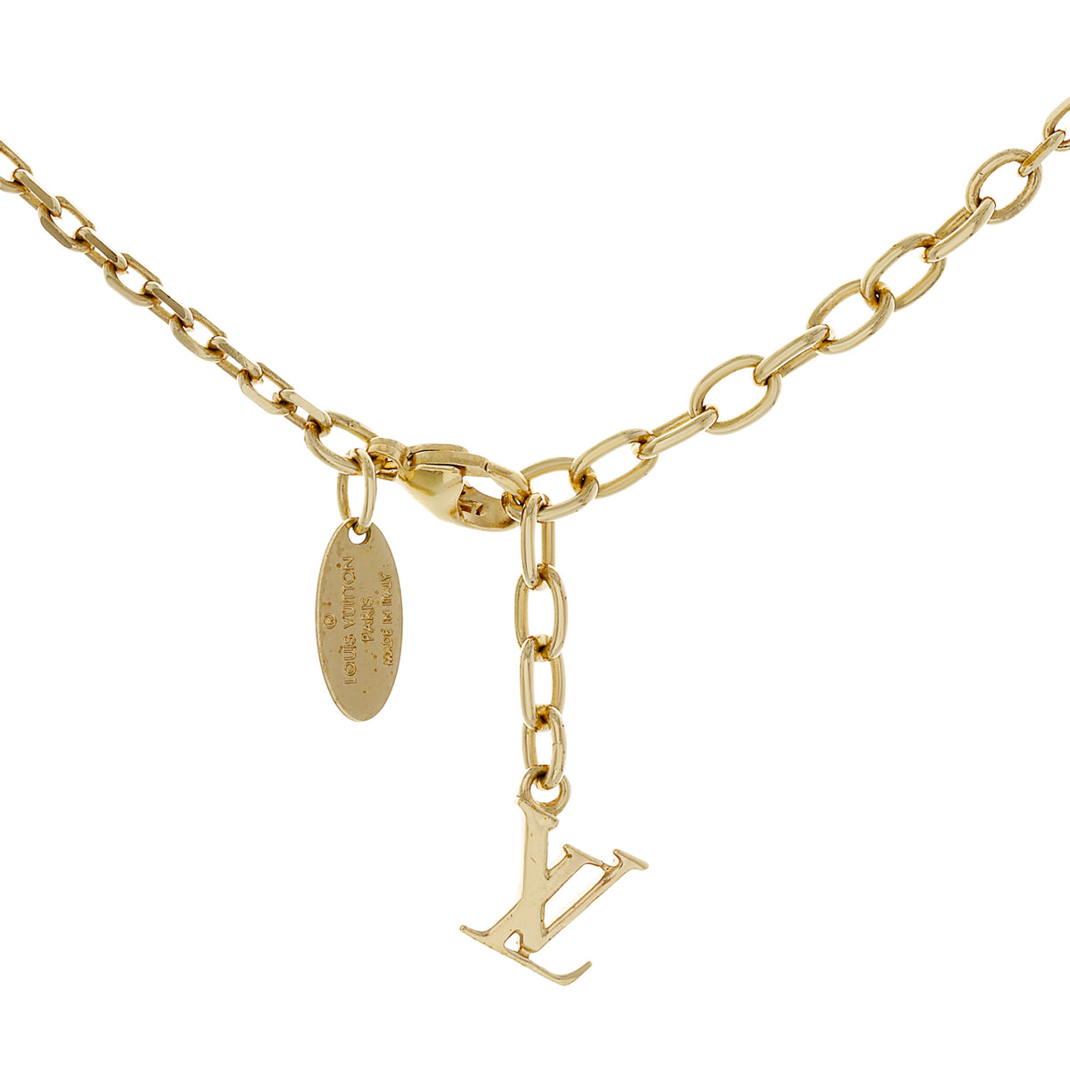 Louis Vuitton Swarovski Gamble Short Necklace Designer Jewellery Louis Vuitton