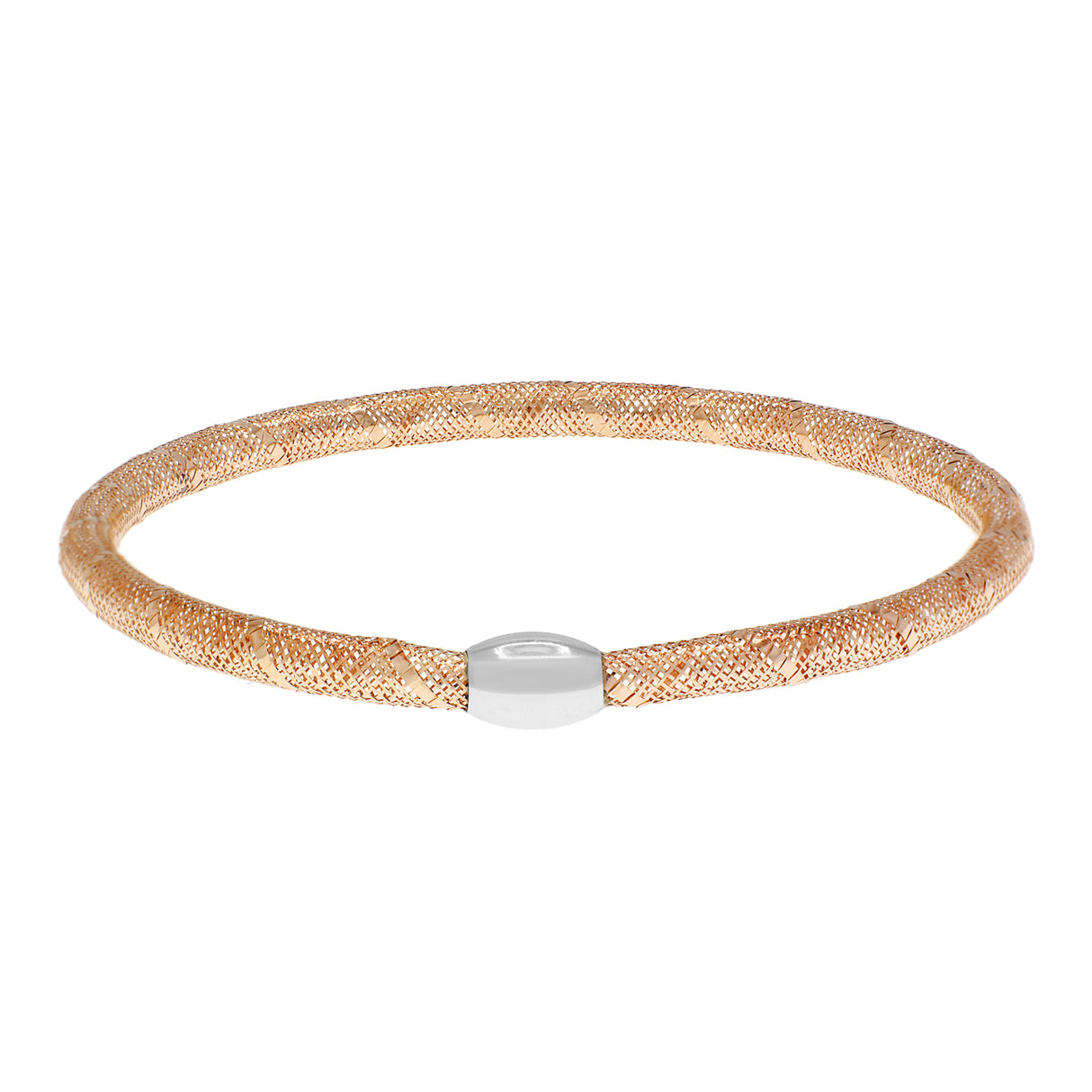 14K Rose Gold Flex Bracelet