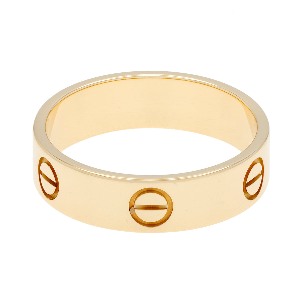 Cartier 18K Yellow Gold Classic Love Ring Designer Jewellery Cartier