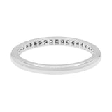 Tiffany & Co. Platinum Diamond Soleste Half Eternity Ring Designer Jewellery Tiffany and Co