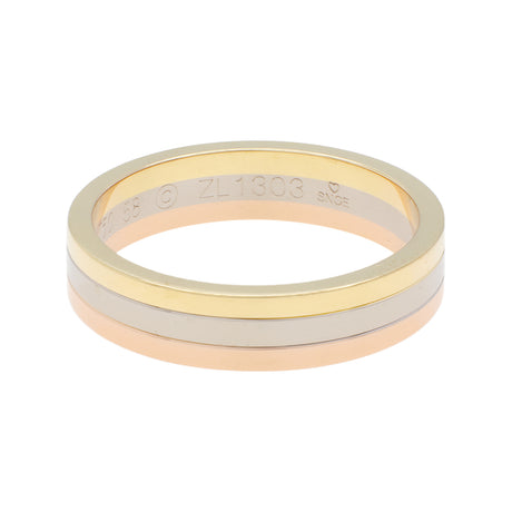 Cartier 18K White Yellow Rose Gold Vendome Louis Cartier Wedding Band Ring Designer Jewellery Cartier