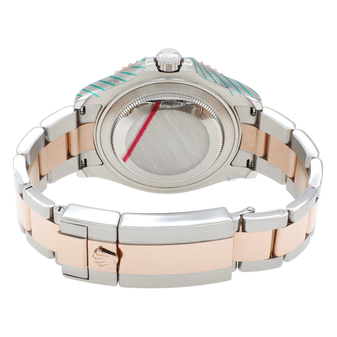 Rolex 18K Rose Gold Stainless Steel Yacht Master 37 268621 Modaselle