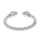 David Yurman 18K White Gold 2.3mm Renaissance Ring