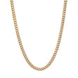 10K Yellow Gold Curb Link Chain Fine Jewellery Modaselle