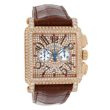 Franck Muller 18K Rose Gold Conquistador Cortez 10000 K CC D CD Watches Franck Muller