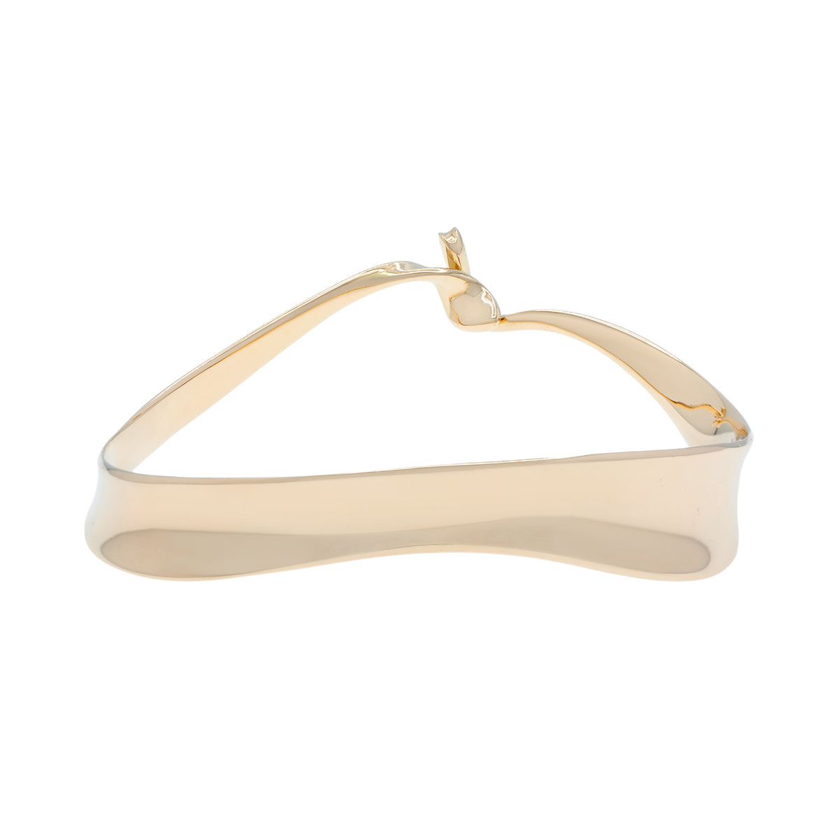 Georg Jensen 18K Yellow Gold Torun Bangle Bracelet Fine Jewellery Modaselle