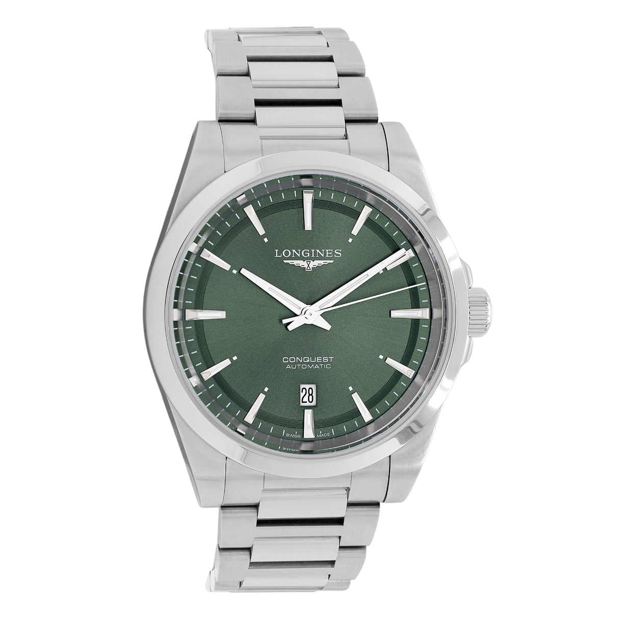 Longines Stainless Steel Conquest L3.830.4.02.6 Watches Longines