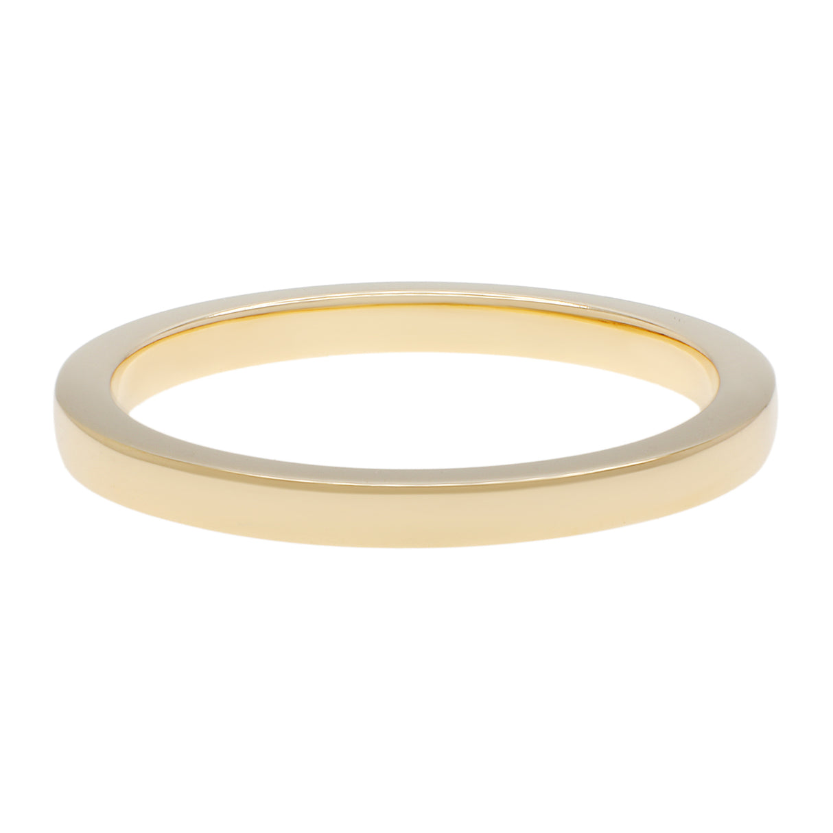 18K Yellow Gold Band Ring