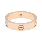 Cartier 18K Rose Gold 3 Diamond Classic Love Ring Designer Jewellery Cartier