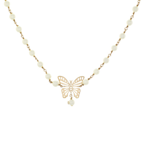 Christian Dior Pearl Butterfly Necklace Designer Jewellery Christian Dior